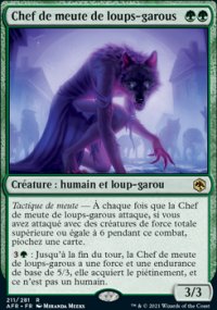 Chef de meute de loups-garous - 