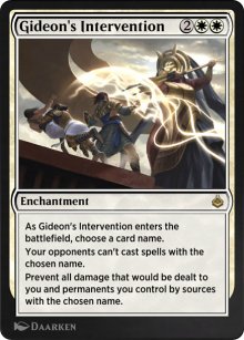 Intervention de Gideon - Amonkhet Remastered