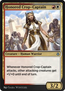 Capitaine de moisson honore - Amonkhet Remastered