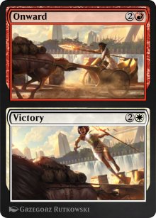 En avant / Victoire<br>En avant / Victoire - Amonkhet Remastered