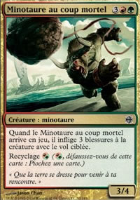 Minotaure au coup mortel - 