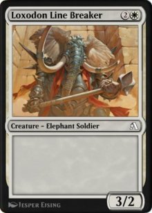 Briseur de ligne loxodon - MTG Arena