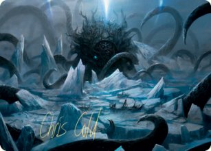 Kraken brise-glace - Illustration - 