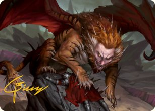 Manticore - Illustration<br>Manticore - Stats