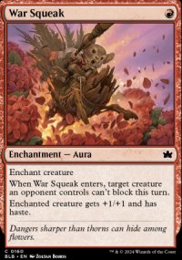 War Squeak - Bloomburrow