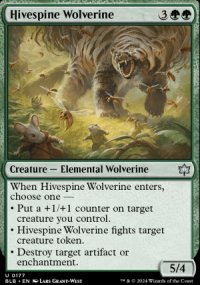 Hivespine Wolverine - Bloomburrow