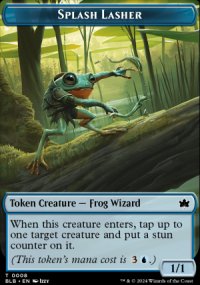 Splash Lasher Token - Bloomburrow