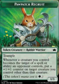 Pawpatch Recruit Token - Bloomburrow