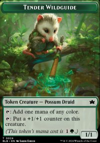 Tender Wildguide Token - Bloomburrow