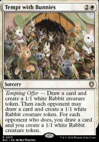 Tempt with Bunnies - Bloomburrow Commander Decks