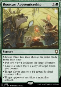 Rootcast Apprenticeship - Bloomburrow Commander Decks