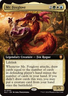 Mr. Foxglove - Bloomburrow Commander Decks