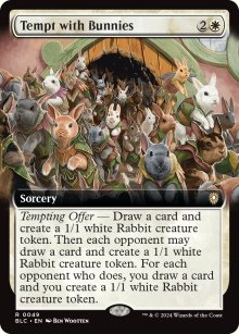 Tempt with Bunnies - Bloomburrow Commander Decks