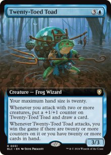 Twenty-Toed Toad - Bloomburrow Commander Decks