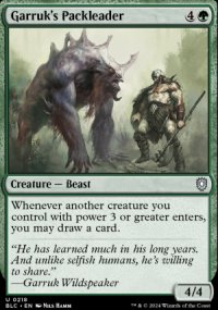 Garruk's Packleader - Bloomburrow Commander Decks