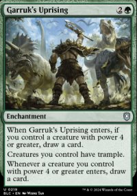 Garruk's Uprising - Bloomburrow Commander Decks