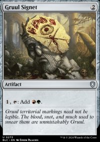 Gruul Signet - Bloomburrow Commander Decks