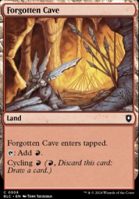 Forgotten Cave - Bloomburrow Commander Decks