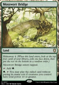 Mosswort Bridge - Bloomburrow Commander Decks