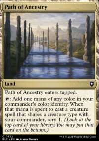 Path of Ancestry - Bloomburrow Commander Decks