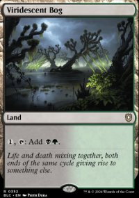 Viridescent Bog - Bloomburrow Commander Decks