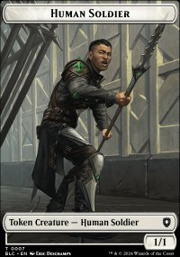 Human Soldier - Bloomburrow Commander Decks