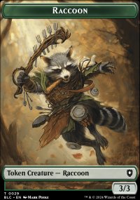 Raccoon - Bloomburrow Commander Decks