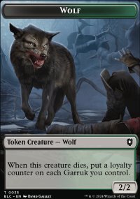 Wolf - Bloomburrow Commander Decks