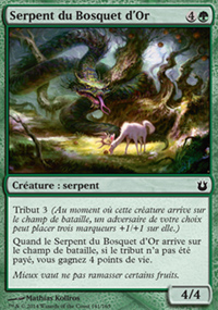 Serpent du Bosquet d'Or - 