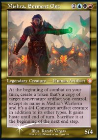 Mishra, l'minent - The Brothers' War Commander Decks