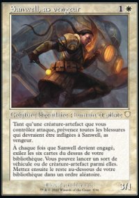 Sanwell, as vengeur - The Brothers' War Commander Decks