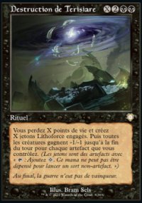 Destruction de Terisiare - The Brothers' War Commander Decks