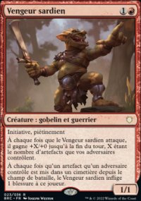 Vengeur sardien - The Brothers' War Commander Decks