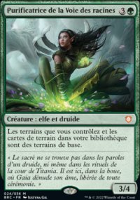 Purificatrice de la Voie des racines - The Brothers' War Commander Decks