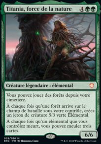 Titania, force de la nature - The Brothers' War Commander Decks