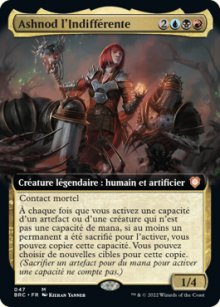 Ashnod l'Indiffrente - The Brothers' War Commander Decks