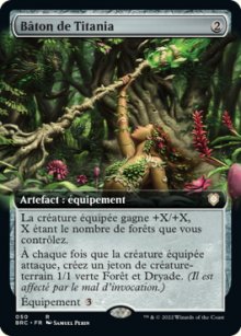 Bton de Titania - The Brothers' War Commander Decks