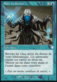 Fait ou fiction - The Brothers' War Commander Decks