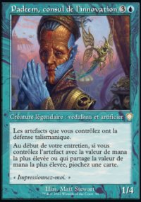 Padeem, consul de l'innovation - The Brothers' War Commander Decks