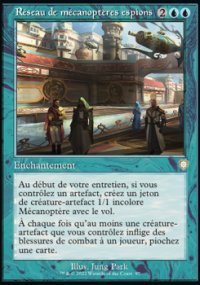 Rseau de mcanoptres espions - The Brothers' War Commander Decks