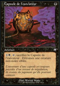 Capsule de l'excuteur - The Brothers' War Commander Decks