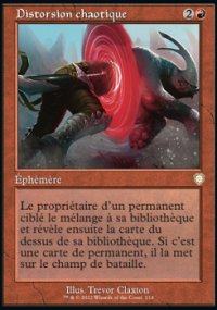 Distorsion chaotique - The Brothers' War Commander Decks