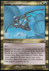 Messager de chrome - The Brothers' War Commander Decks