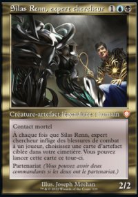 Silas Renn, expert chercheur - The Brothers' War Commander Decks