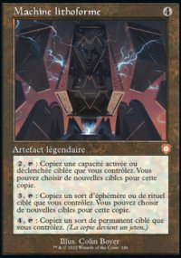 Machine lithoforme - The Brothers' War Commander Decks