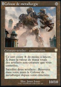 Colosse de mtallurgie - The Brothers' War Commander Decks