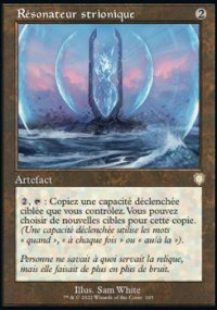 Rsonateur strionique - The Brothers' War Commander Decks