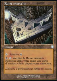 Ruine ensevelie - The Brothers' War Commander Decks