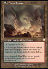 Marcage fumant - The Brothers' War Commander Decks