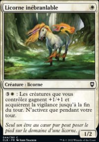 Licorne inbranlable - 